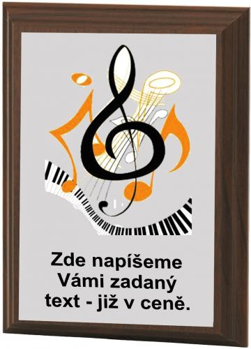 Hudba plaketa H120-L402