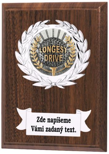 Longest drive plaketa NP02-K051