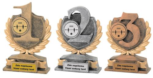 Stoln� fotb�lek keramick� trofeje FG151-3-57