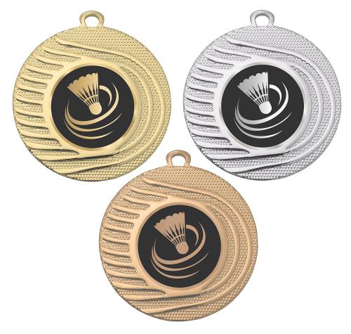 Badminton medaile DI5001-LAC018
