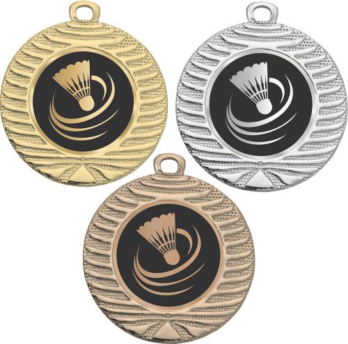Badminton medaile DI4001-LAC018