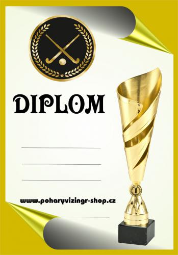 Pozemn� hokej diplom A4 �.4