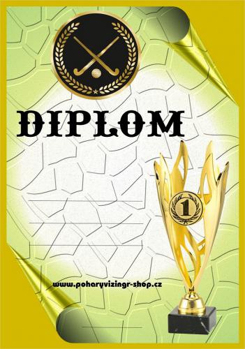Pozemn� hokej diplom A4 �.1