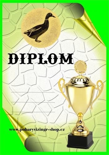 Kachna diplom A4 �.18