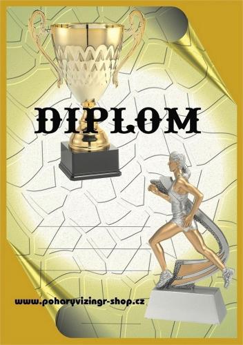 Atletika �ena diplom A4 �.38