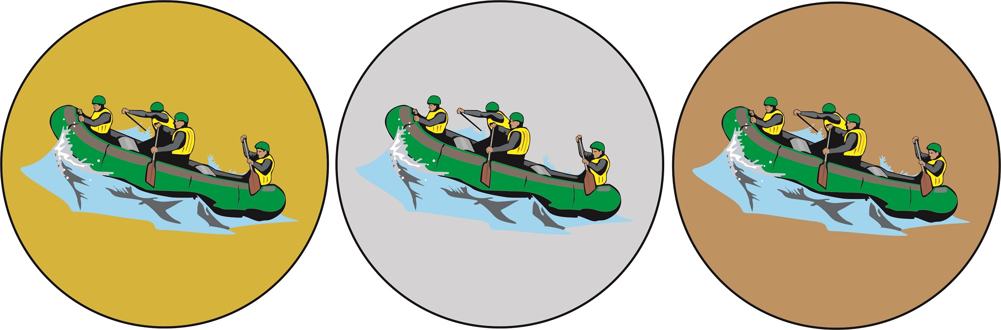 Raft poh�ry ET444-L111 - Embl�m viz.dal�� foto v cen� - zv�t�it obr�zek