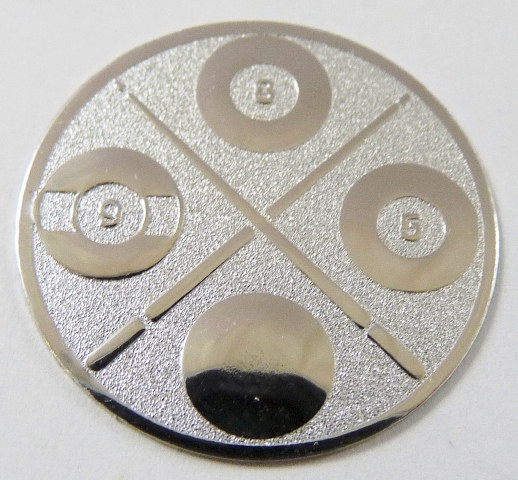 Poolbiliard MINI embl�my A1�.55 - zv�t�it obr�zek