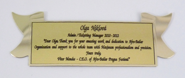 Atlletika plaketa v�ceboj H122-2528 - zv�t�it obr�zek